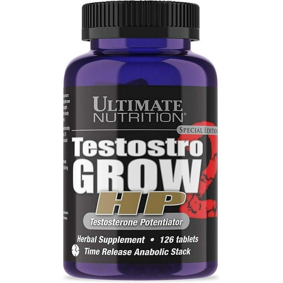 Ultimate Nutrition Testostro Grow HP Powder, Herbal supplement, 126TAB