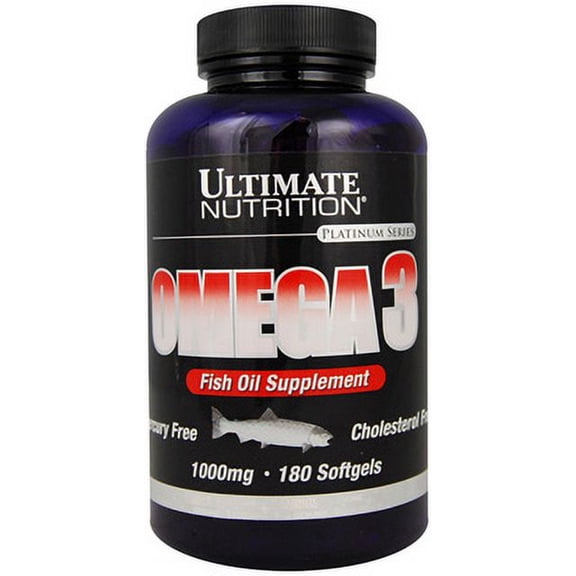 Ultimate Nutrition Ultimate Nutrition  Fish Oil Supplement, 100 ea