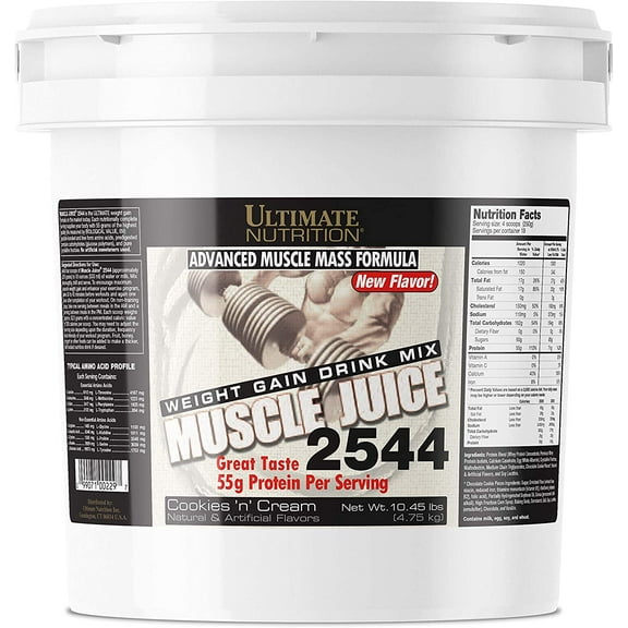 Ultimate Nutrition Ultimate Nutrition Muscle Juice 2544 Weight Gain Drink Mix, 4.75 kg