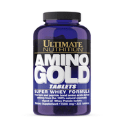 Ultimate Nutrition Whey Protein Isolate and Amino Acid BCAA Supplement, 1500mg, 325 Tablets