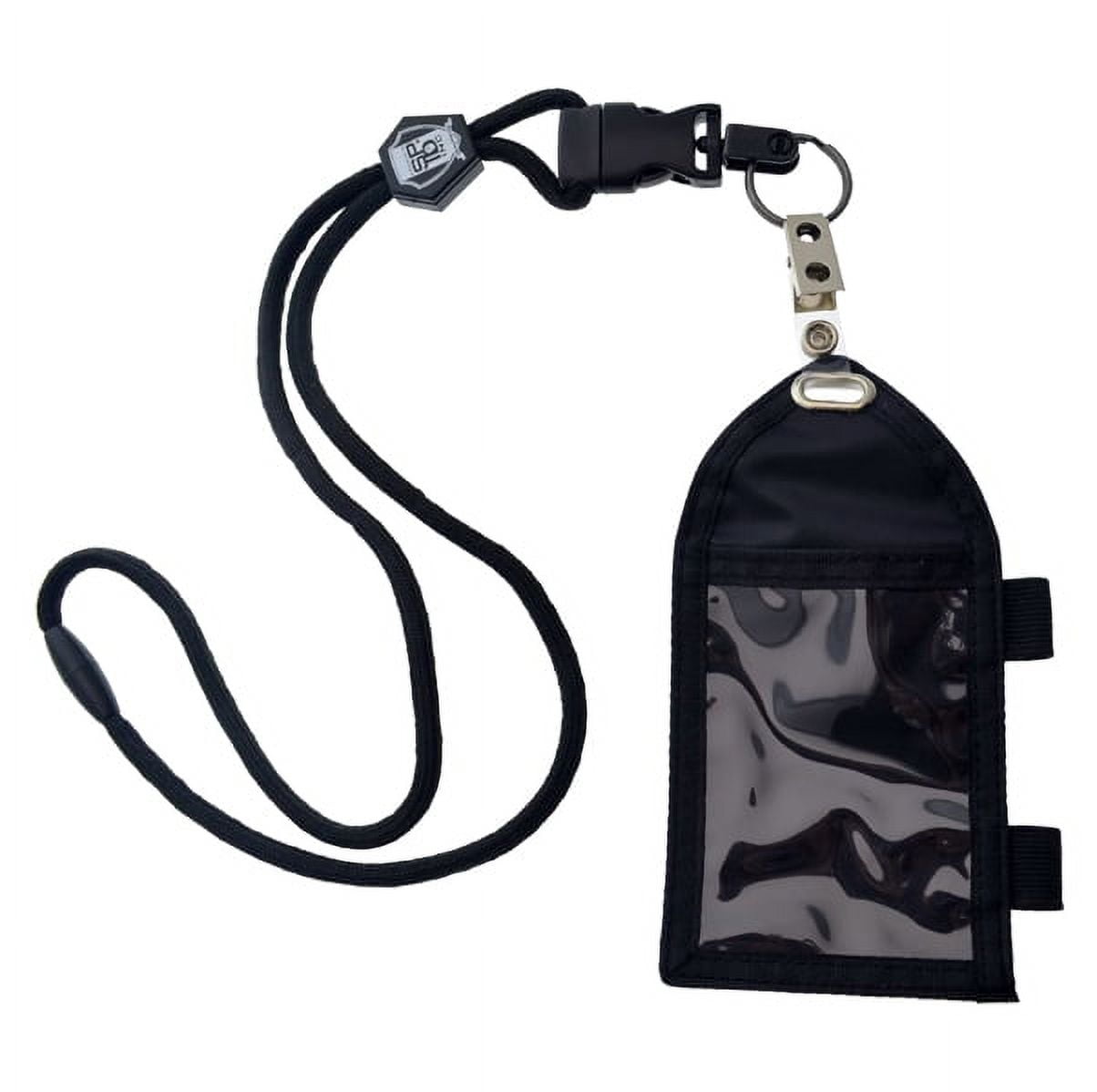 Ultimate Nylon Badge Holder with Pen Loop Key Ring and Heavy Duty