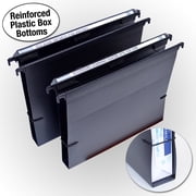 Ultimate Office MagniFile  Extra Capacity Hanging File Folders. 1/2" Box-Bottom, Letter Size, Feature a Wrap-Around Bungee Security Cord