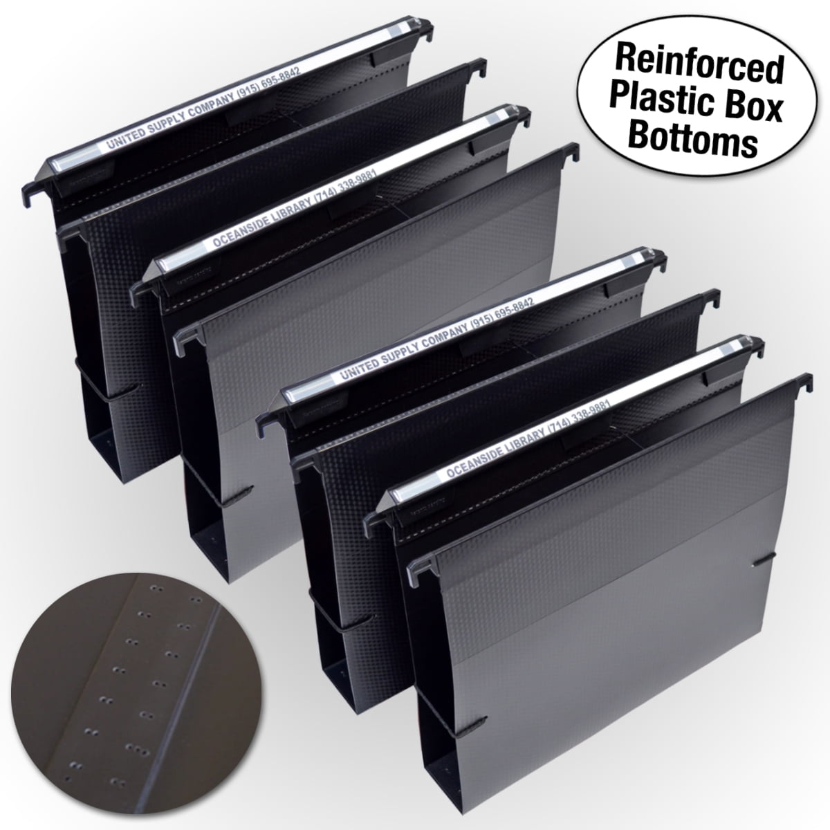 Ultimate Office MagniFile™ ExtraCapacity Hanging File Folders, 2" Box