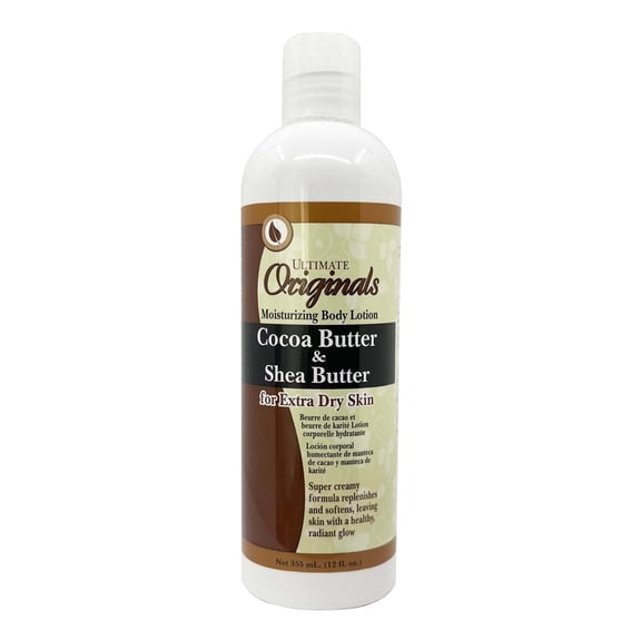 Ultimate Originals Cocoa & Shea Butter Body Lotion, 12 oz - 2 Pack