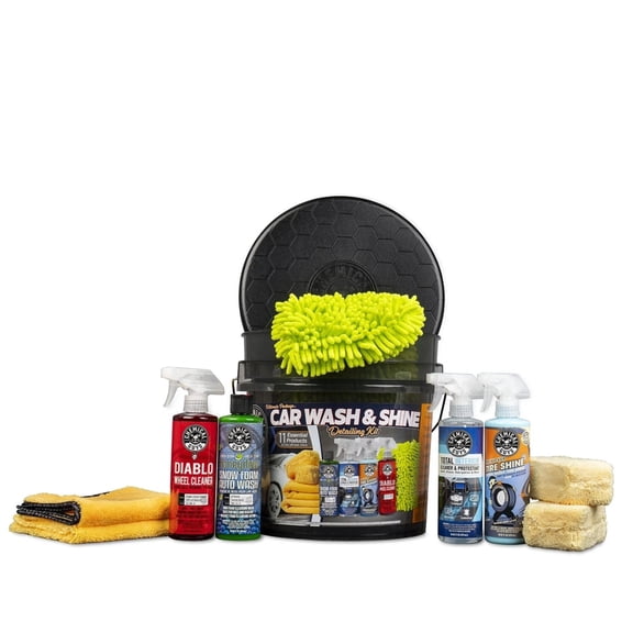 Ultimate Package Car Wash & Shine Detailing Kit (11 Items)