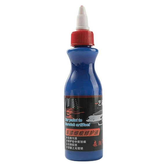 Ultimate Paint Restorer, 100ml Car Scratch Remover for Deep Scratches, Scratch Repair Agent and Sponge, Ultimate Car Scratch Remover Kits D9M0