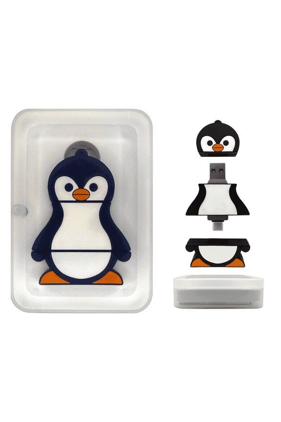 Penguin 31-in-1 Ultimate Bootable USB 3.0 (128 GB)  Multi-Boot Linux & Windows Toolkit | System Recovery, Password Reset, Installers, Cybersecurity, Forensics & Repair Tools