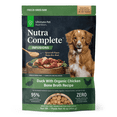 thumbnail image 1 of Ultimate Pet Nutrition Nutra Complete Plus Bone Broth Dog Food Duck & Chicken 16 oz., 1 of 7
