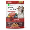thumbnail image 1 of Ultimate Pet Nutrition Nutra Complete Premium Beef Freeze-Dried Raw Dog Food 48 oz, 1 of 7