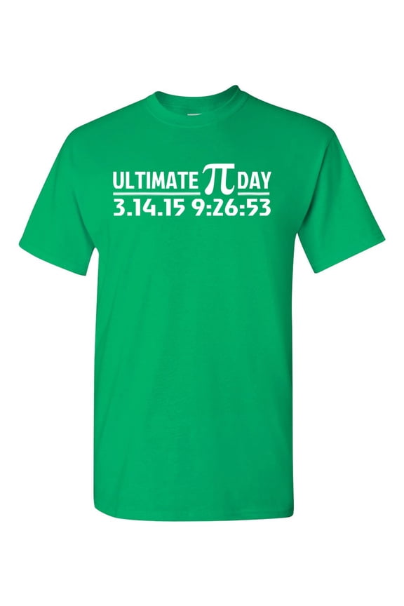 Ultimate Pi Day 3.14 2015 Math Geek DT Adult T-Shirt Tee