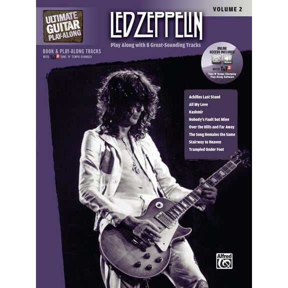 Ultimate Play-Along Ultimate Guitar Play-Along Led Zeppelin, Vol 2: Authentic Guitar Tab, Book & Online Audio/Software, Book 2, (Paperback)