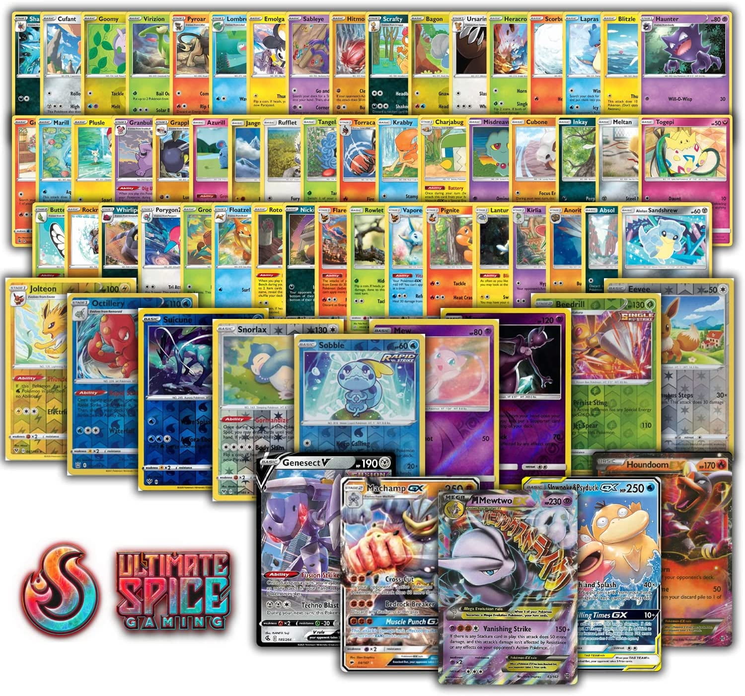 100 Pokemon Cards Plus 20 Energy - Bonus 2 Legendary and/or Ultra