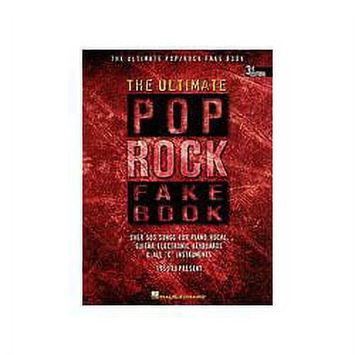 The Ultimate Pop/Rock Fake Book - 4Th Edition, C Edition, Melody/Lyrics ...