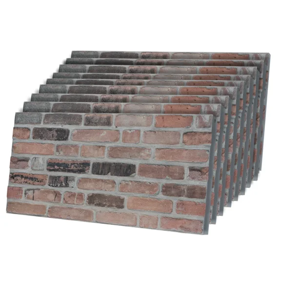 Ultimate Premium Products Earthcore 3D Decorative Wall Panels, 9 Piece, Interior Exterior Stone Look