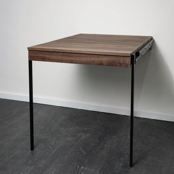 Ultimate Premium Products Murphy Folding Table, Solid Wood Particle Board, Brown