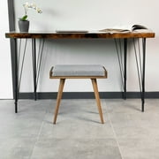 Ultimate Premium Products Walnut Piano Bench - Crowbar