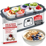 Ultimate Probiotic Yogurt Maker with Adjustable Temperature & Time Control - Make Trillions of Live Probiotics & Get Better Gut Health - Wellness Gifts for Men & Women