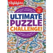 Ultimate Puzzle Challenge!: 125+ Brain Puzzles for Kids, Hidden Pictures, Mazes, Sudoku, Word Searches, Logic Puzzles and More, Kids Activity Book for Super Solvers