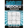 thumbnail image 1 of Ultimate Puzzle Challenges 500 Large Print Sudoku Puzzles: Easy to Read, (Paperback), 1 of 1