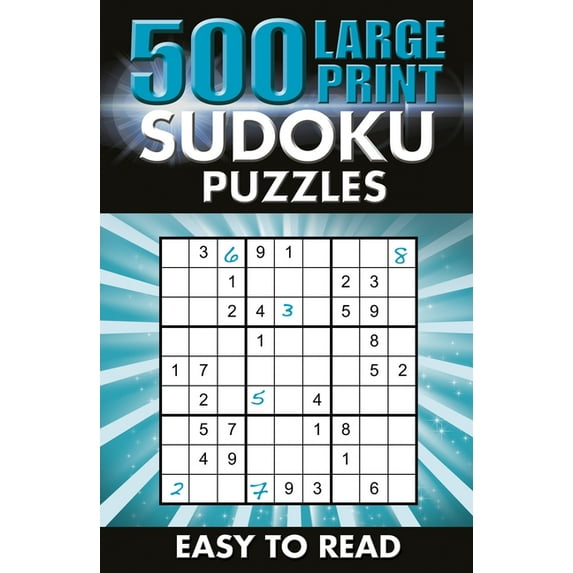Ultimate Puzzle Challenges 500 Large Print Sudoku Puzzles: Easy to Read, (Paperback)