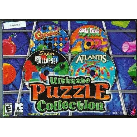 Ultimate Puzzle Games (PC) Vintage Windows 98/ME/2000/XP era