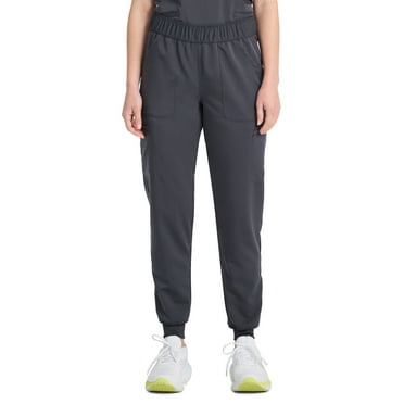Scrubstar Women's Ultimate Petite Stretch Drawstring Jogger Cargo Scrub Pant, Sizes XS-XL