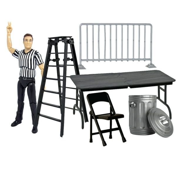 Ultimate Classic Referee with Deluxe Articulation for WWE & AEW Wrestling Action Figures Ultimate Classic Referee with Deluxe Articulation for WWE & AEW Wrestling Action Figures