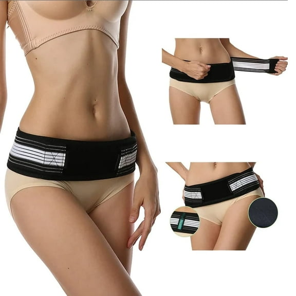 Ultimate Relief For Sciatica & Lower Back Pain, Sacroiliac SI Joint Hip Belt, Lower Back Support Brace for Men and Women, Pelvic Support Belt, Trochanter Belt
