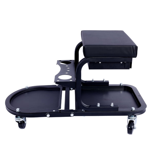Ultimate Rolling Detailing & Utility Cart - for Cars, Trucks, SUVs, RVs, Home, Garden, Garage & More, Black