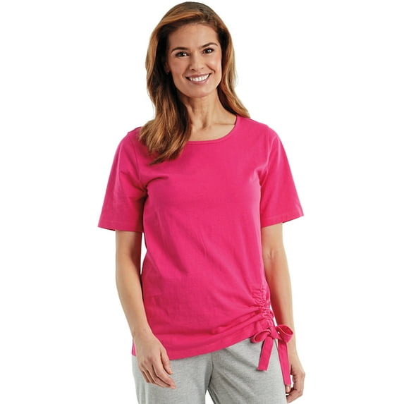 Ultimate Ruched Top by Easy Essentials
