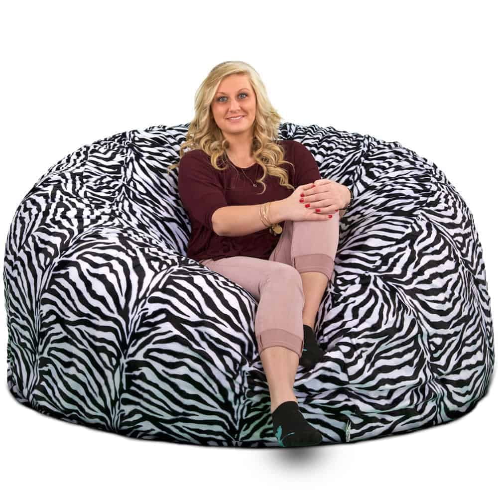 DODOING Stuffed Storage Bean Bag Chair Cover (No Filler) Extra Large Beanbag  Cover Stuffed Animal Storage or Memory Foam Soft Premium Corduroy Covers 8  Colors for Kids and Adults 