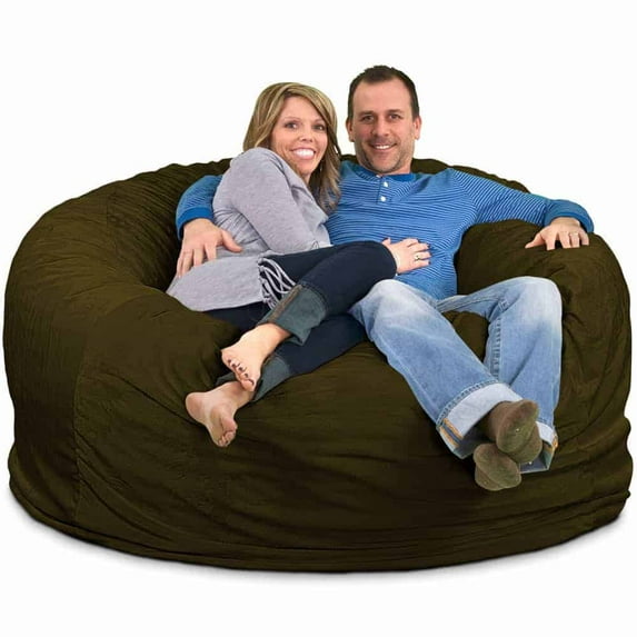 Ultimate Sack 6000 (6 ft.): Giant Family Bean Bag Chair