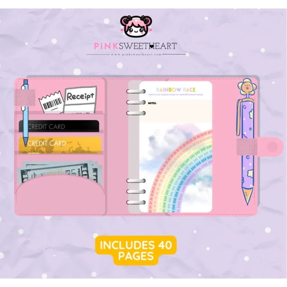 Ultimate Savings Challenges  Trackers 40 Page Bundle