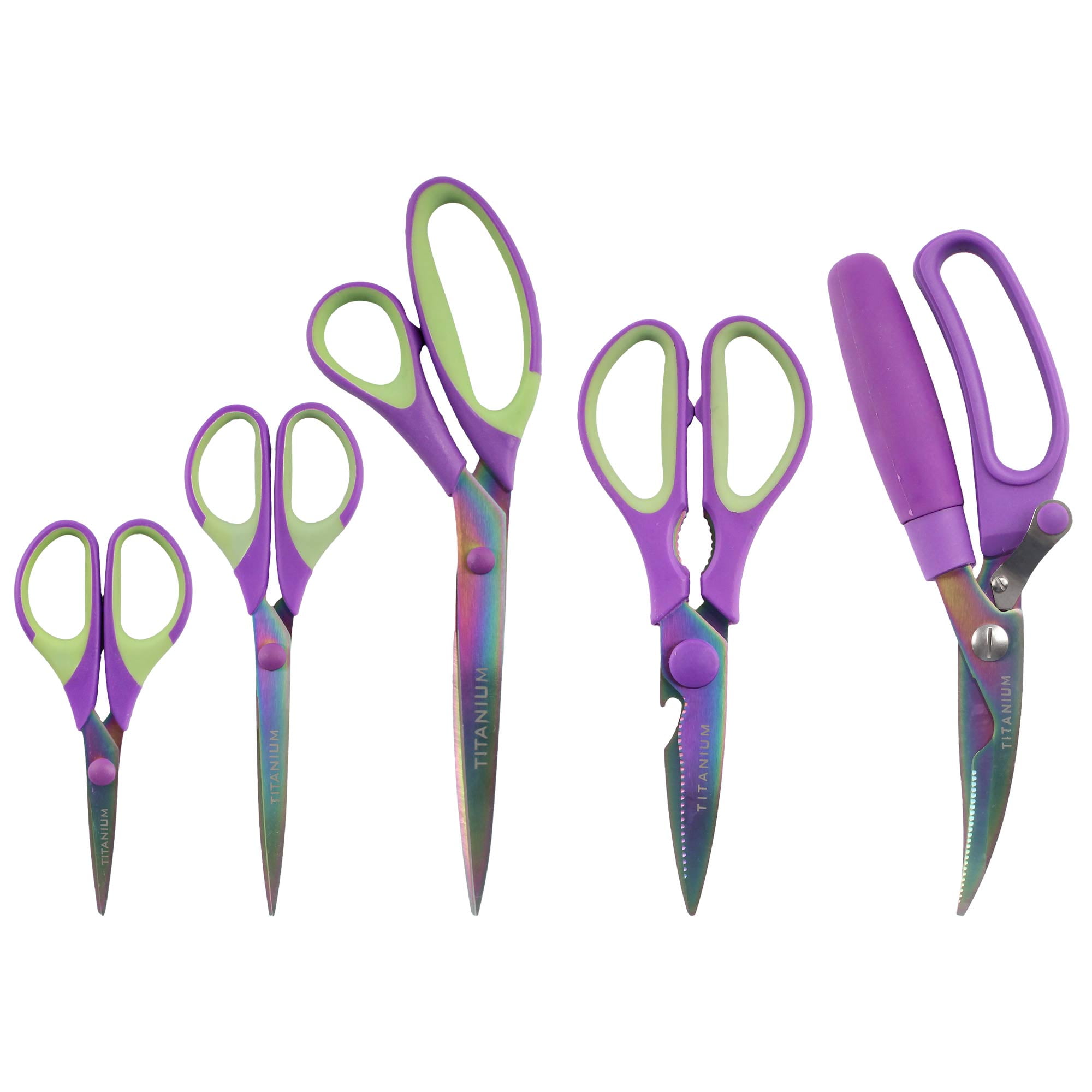 Ultimate Scissor Set for Kitchen and Craft - 5pc - Walmart.com