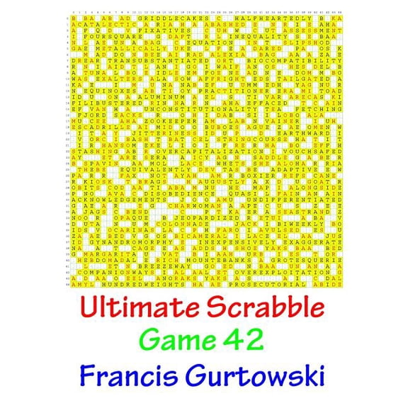 Ultimate Scrabble Game 42