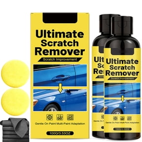 Ultimate Scratch Remover, 60-Second Fix for All Car Scratches, Car Paint Scratch Remover, Ultimate Scratch Remover Cleans Scuffs, Stains, Scratches(2Pcs)