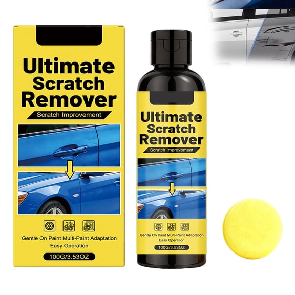 Ultimate Scratch Remover, Quick Repair the Magic 60-Second Fix for All Car Scratches, Nano Cloth Car Scratch Removerfor Minor Car Paint and Repair, Swirl and Water Spots Remover (1 Bottles)