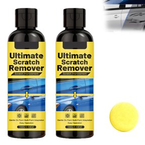 Ultimate Scratch Remover, Quick Repair the Magic 60-Second Fix for All Car Scratches, Nano Cloth Car Scratch Removerfor Minor Car Paint and Repair, Swirl and Water Spots Remover (2 Bottles)
