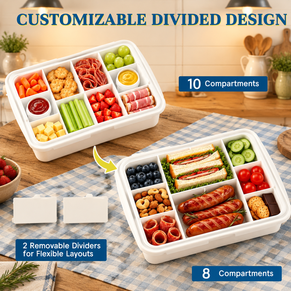 Ultimate Snackle Box Container With Ice Pack &ulated Bag