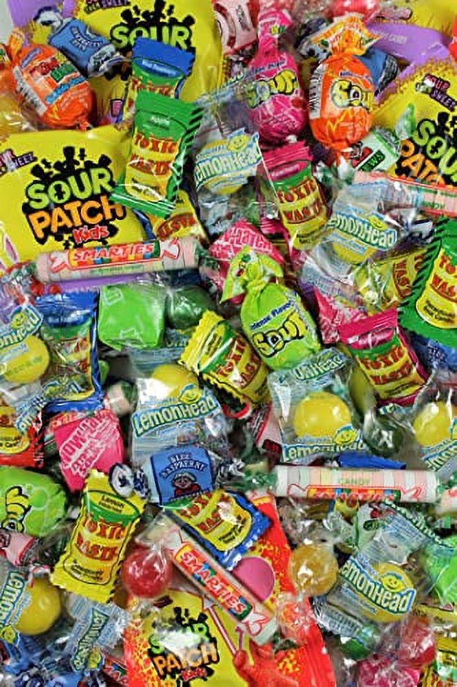Ultimate Sour Candy Variety Pack Candy 2 LB Bag Sour Candy Bulk