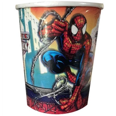 Various 9oz Spider-Man Paper Cups (Set of 8)