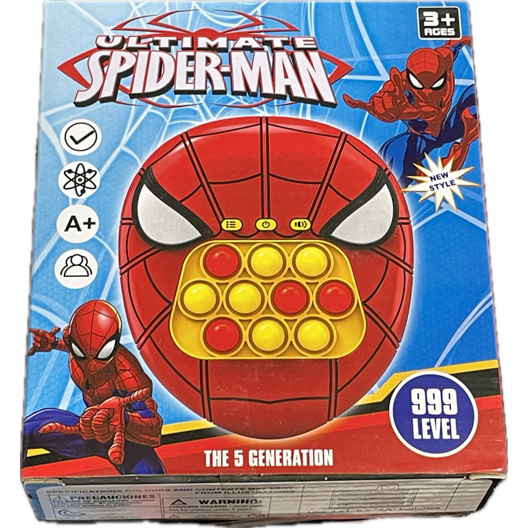 Ultimate Spider-Man Pop Push it Game Controller Sensory Fidget Toy