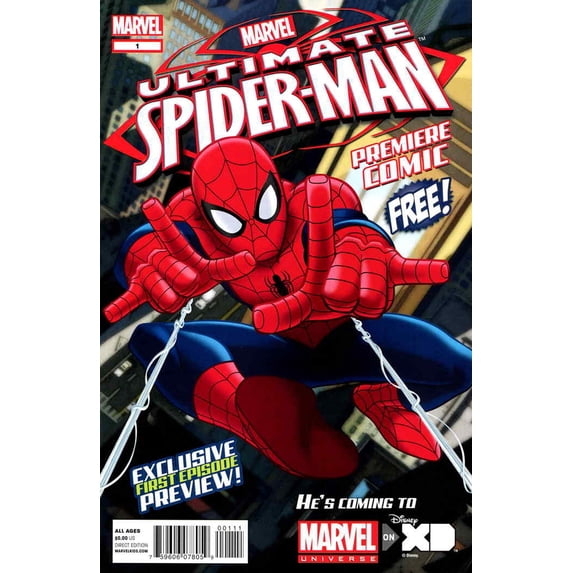 Ultimate Spider-Man Premiere Comic #1 VF ; Marvel Comic Book