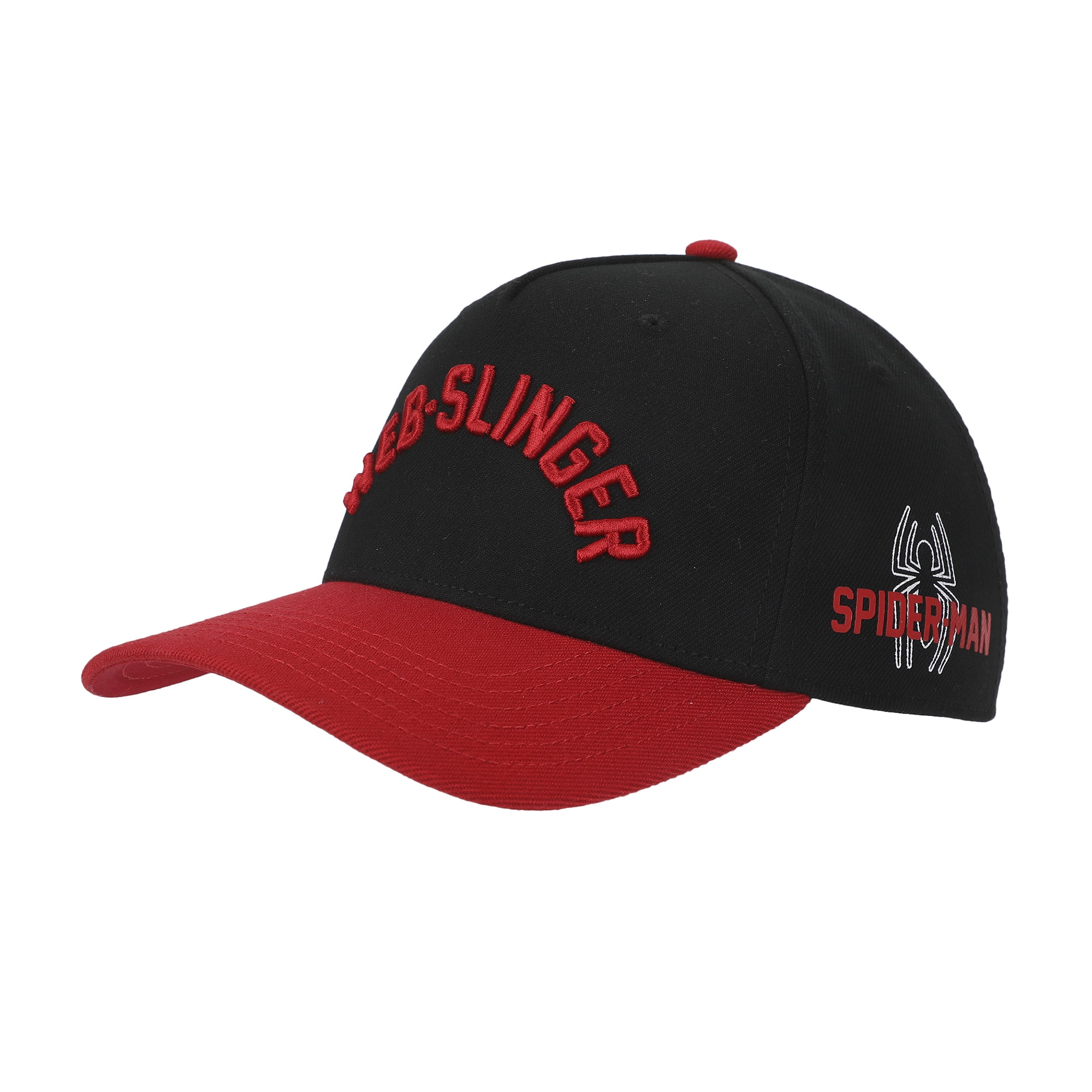 New Era Spider-Man Miles Morales - Cappello da golf regolabile, in corda, colore: Nero, nero, Taglia unica