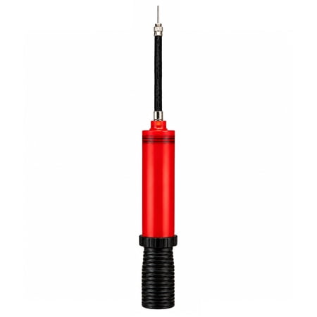 Ultimate Sports Ball Pump Kit - Dual-Action 10" Pump with Hose Extension and Needle for Fast Inflation of Basketball, Volleyball, Soccer, Football, and More