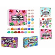 Ultimate Squishy Dumpling Blind Box Calendar, 2026 Mystery Dumpling Squeeze Countdown Blind Box, 24 Pack Random Squishy Dumplings