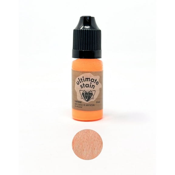 Ultimate Stain, Wood Craft & Jewelry Making,  Dayglow Orange, (9mL), Multi-surface, Vintaj