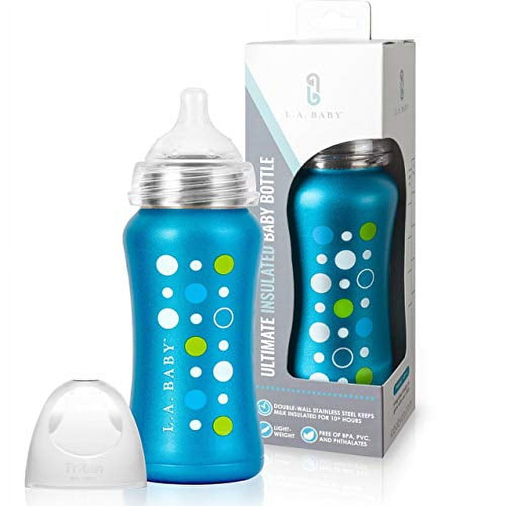240ml Baby Bottle Thermos Stainless Steel Feeding Bottle 3-in-1 Nursing  Bottle Nipple Insulation Cup Vacuum Flask Milk Bottle