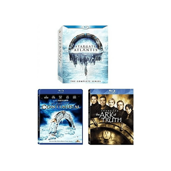 Ultimate Stargate Blu-ray Collection - Stargate Atlantis: The Complete Series (Season 1, 2, 3, 4, 5) / Stargate: Continuum / Stargate: Ark of Truth [TV Series & Movie Collection]