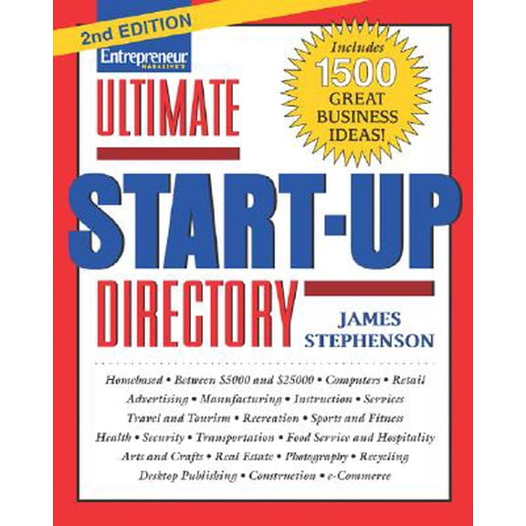Pre-Owned Ultimate Start-Up Directory: Ultimate Start-Up Directory (Edition 2) (Paperback)